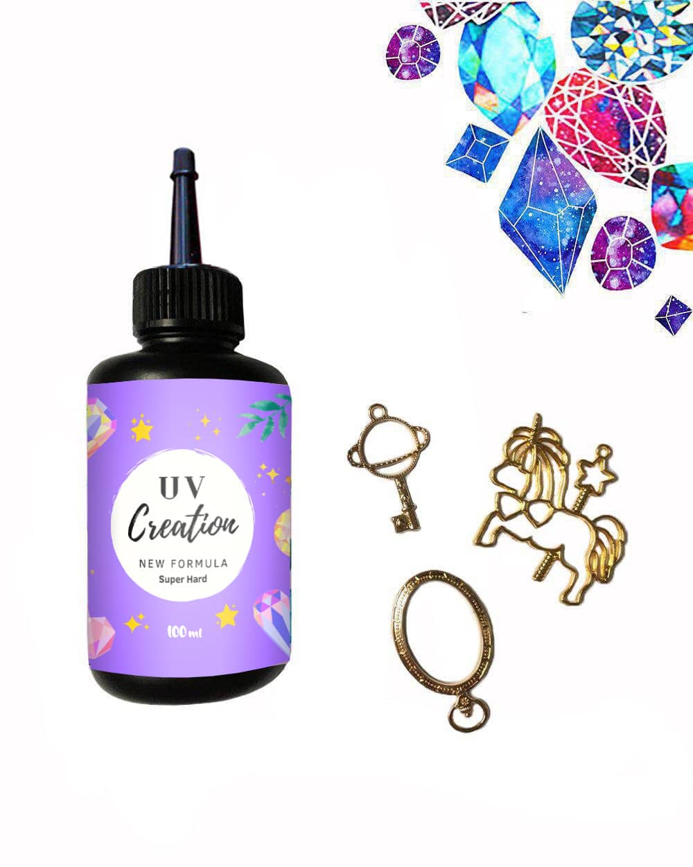 UV spinduliuose stingstanti derva UV CREATION