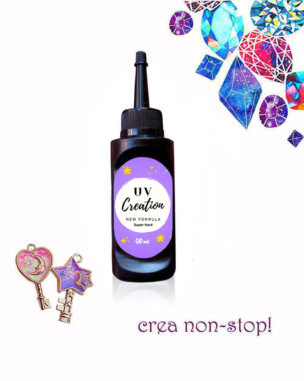 UV spinduliuose stingstanti derva UV CREATION