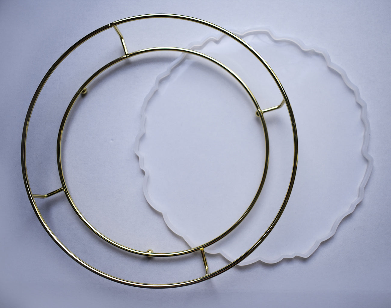 Silikoninė forma "Tondo" + Apvalus metalinis laikiklis