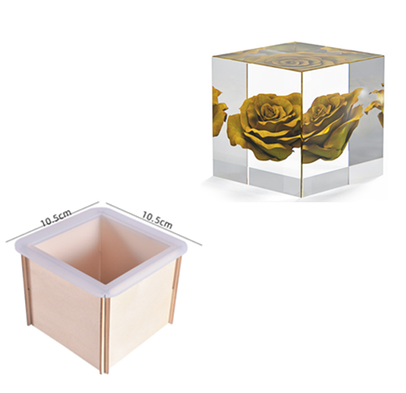 Silikoninė forma „Kūbas“ 8× 8 cm