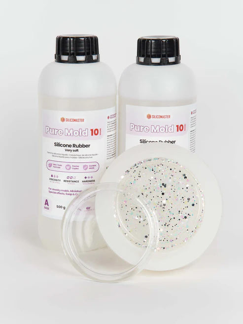 # Pure Mold 10 Shore – silikonas rankdarbiams ir smulkioms detalėms išgauti